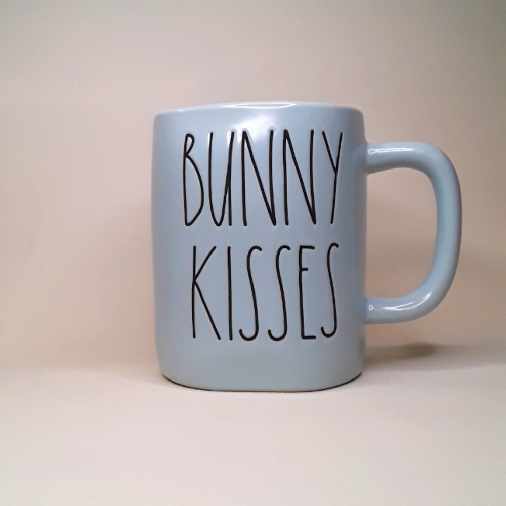 Rae Dunn by Magenta BUNNY KISSES Mug EUC